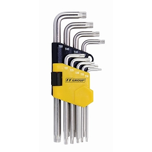 Σετ κλειδιά torx με τρύπα 9 τεμ FF Group