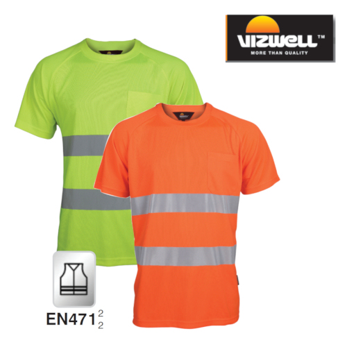 Φωσφορούχο (φωσφοριζέ) μπλουζάκι polo Vizwell Naples