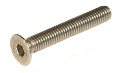 Βίδες Άλλεν DIN 7991 φρεζάτες μετρικές inox A2