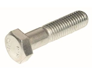 Βίδες εξάγωνες (αγγλ. hexagon bolts) γαλβανιζέ, με κορμό (καλάμι) κατά DIN 931 ποιότητας 8.8